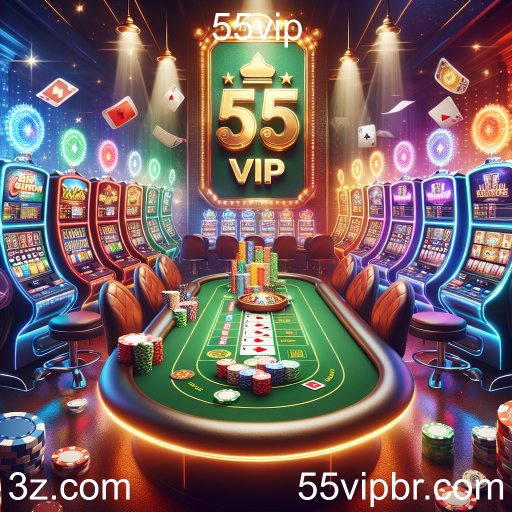 Explore a Emoção dos Cassinos Online no 55vip